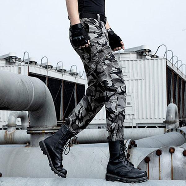 Army Style Multi-Pocket Cargo Pant For Sports and Outdoors