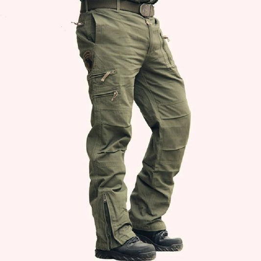 Military Style Casual Wear Multi-Pocket Cargo Pant