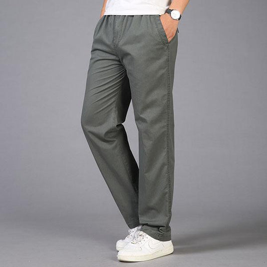 Casual Wear Straight Plus Size Cargo Pant