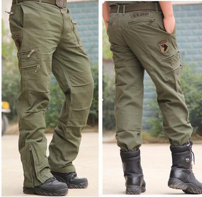 Military Style Casual Multi-Pocket Cargo Pant