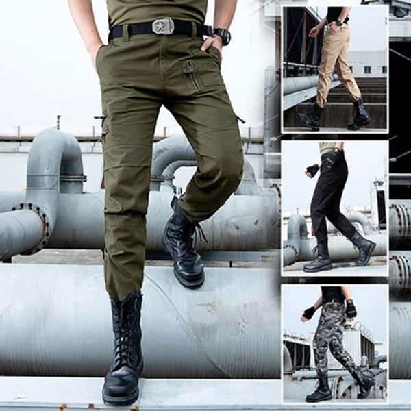 Army Style Multi-Pocket Cargo Pant For Sports and Outdoors