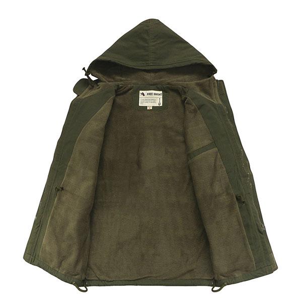 Army Style 100% Cotton Made Jacket For Autumn and Winter