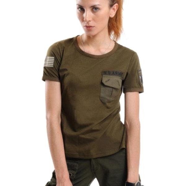 Classic US Army Style Women T-Shirt