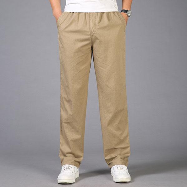 Casual Wear Straight Plus Size Cargo Pant