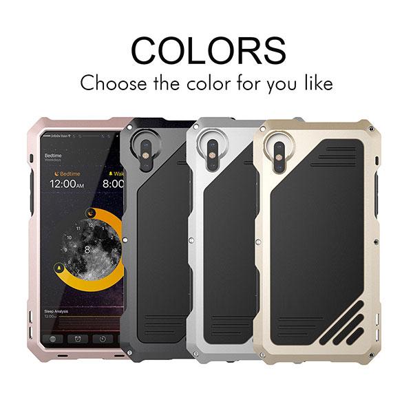 360° Protection Four Layer Phone Case For iPhone X With Eternal Camera