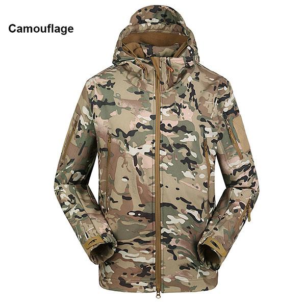 Classic Shark Skin Men's Tactical Jacket