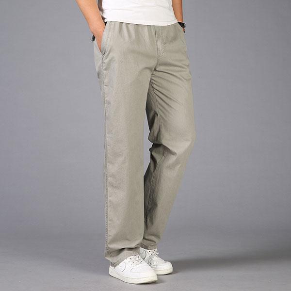 Casual Wear Straight Plus Size Cargo Pant