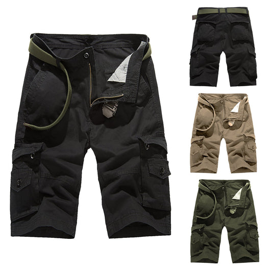 Side Pockets Men's Short Cargo Pant