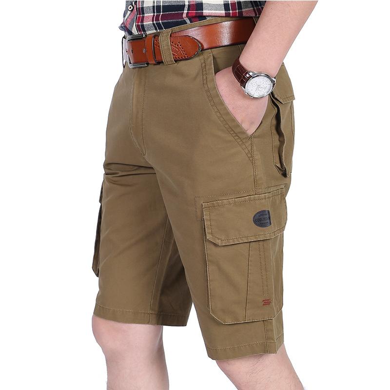 Side Pocket 100% Cotton Men's Short Pant