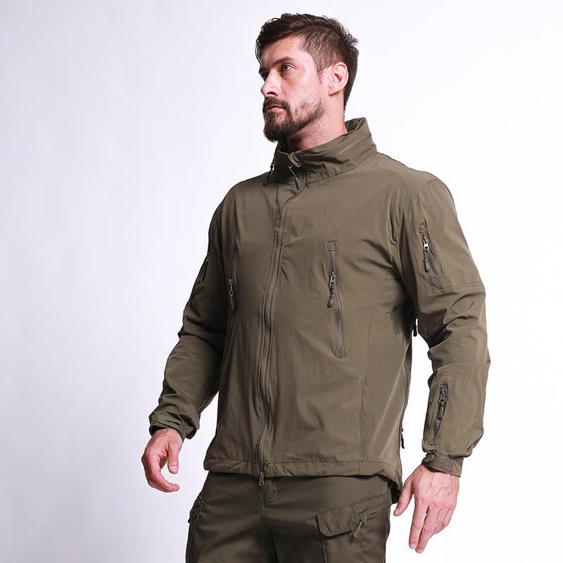 New Style Side Zipper Men's Jacket