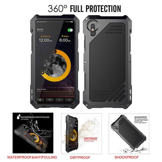 360° Protection Four Layer Phone Case For iPhone X With Eternal Camera