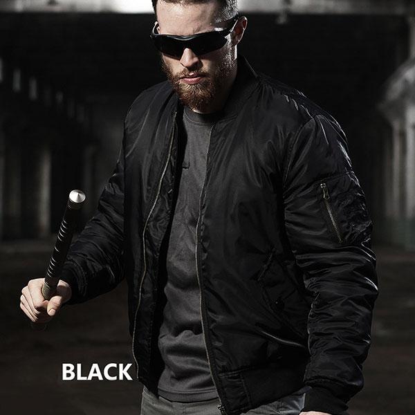 Army Style Daily Wear Men's Bomber Jacket Waterproof