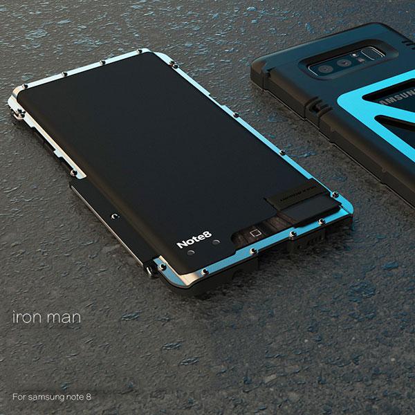 Gorgeous Three Layers Ironman Element Phone Case For Galaxy Note 8