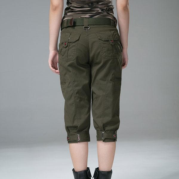 Army Style Women Short Pant