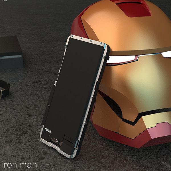 Gorgeous Three Layers Ironman Element Phone Case For Galaxy Note 8