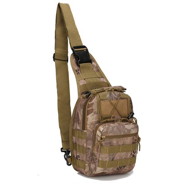 Men's Army Style Chest Bag For Soorts and Outdoors