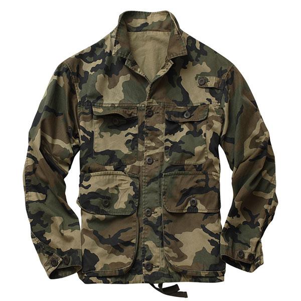 Army Style 100% Cotton Thick Heavy Causal Leisure Tank Jacket