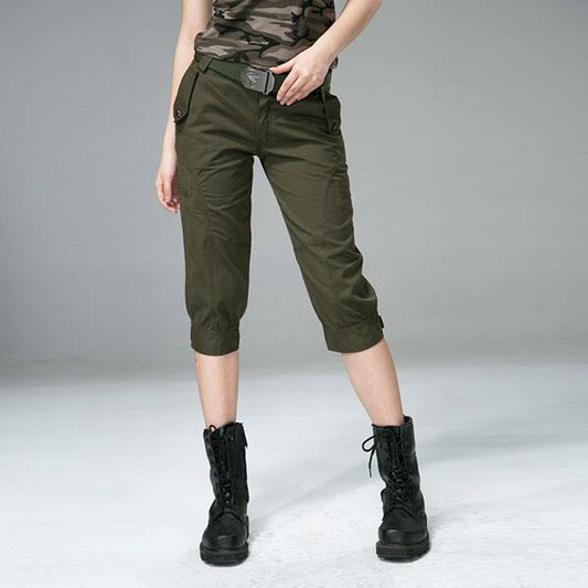 Army Style Women Short Pant