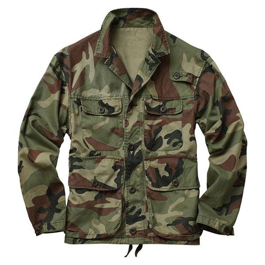 Army Style 100% Cotton Thick Heavy Causal Leisure Tank Jacket