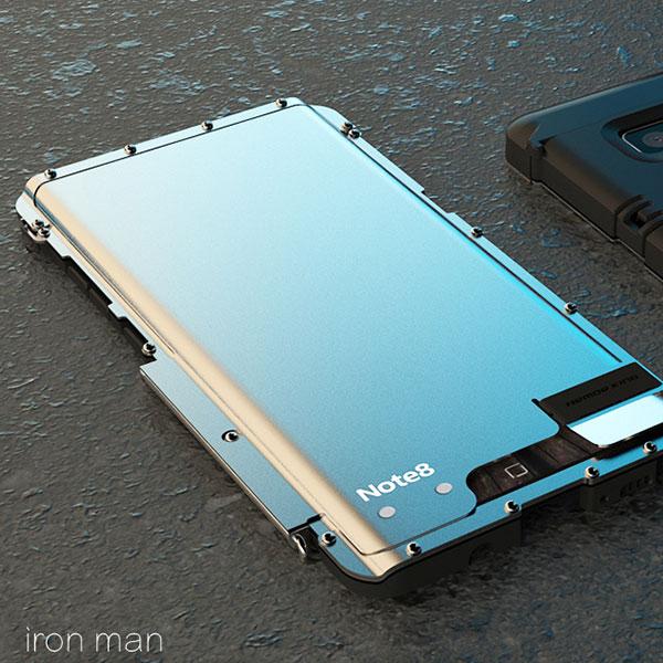 Gorgeous Three Layers Ironman Element Phone Case For Galaxy Note 8