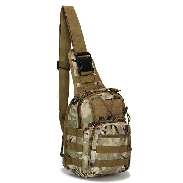 Men's Army Style Chest Bag For Soorts and Outdoors