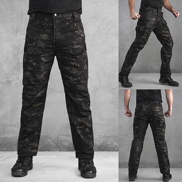 Fine Fabric Multi-Pocket Men's Cargo Pant