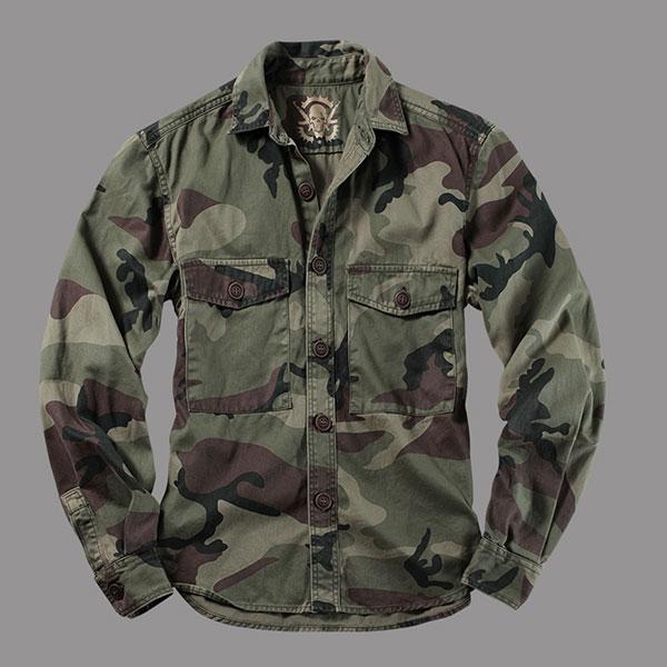 Army Style Men's Comoufalge Shirt