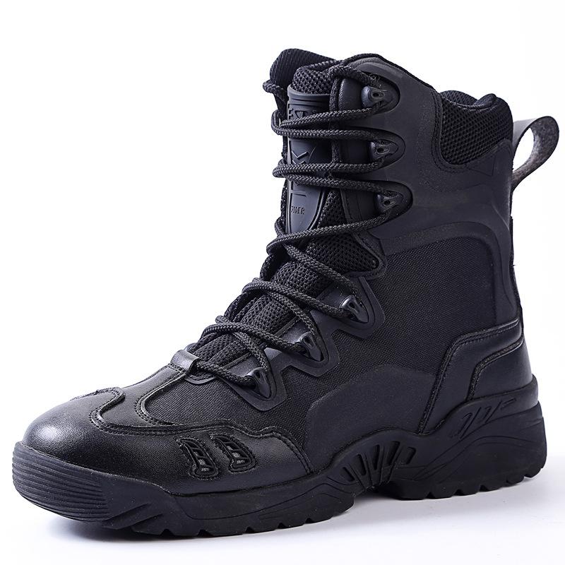 Men's Army Style Combat Hiking Boots