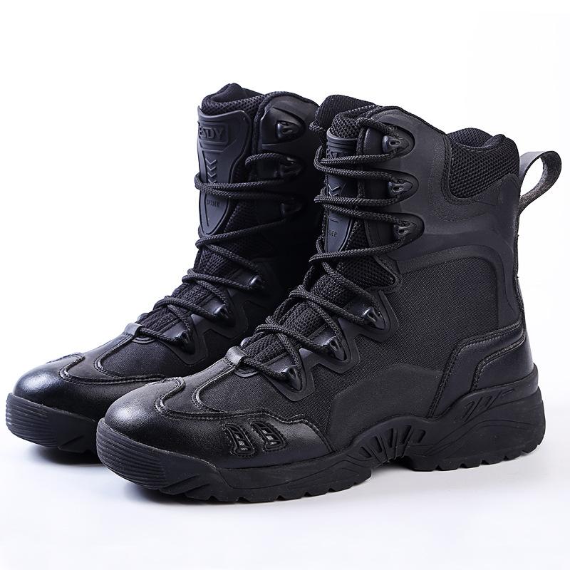 Men's Army Style Combat Hiking Boots