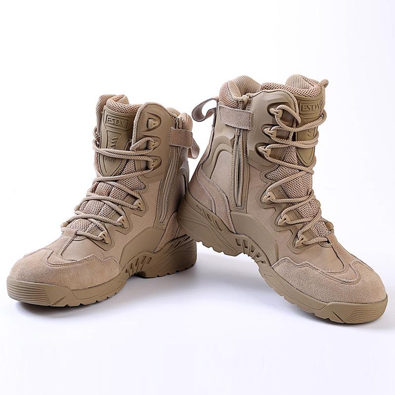 Men's Army Style Combat Hiking Boots