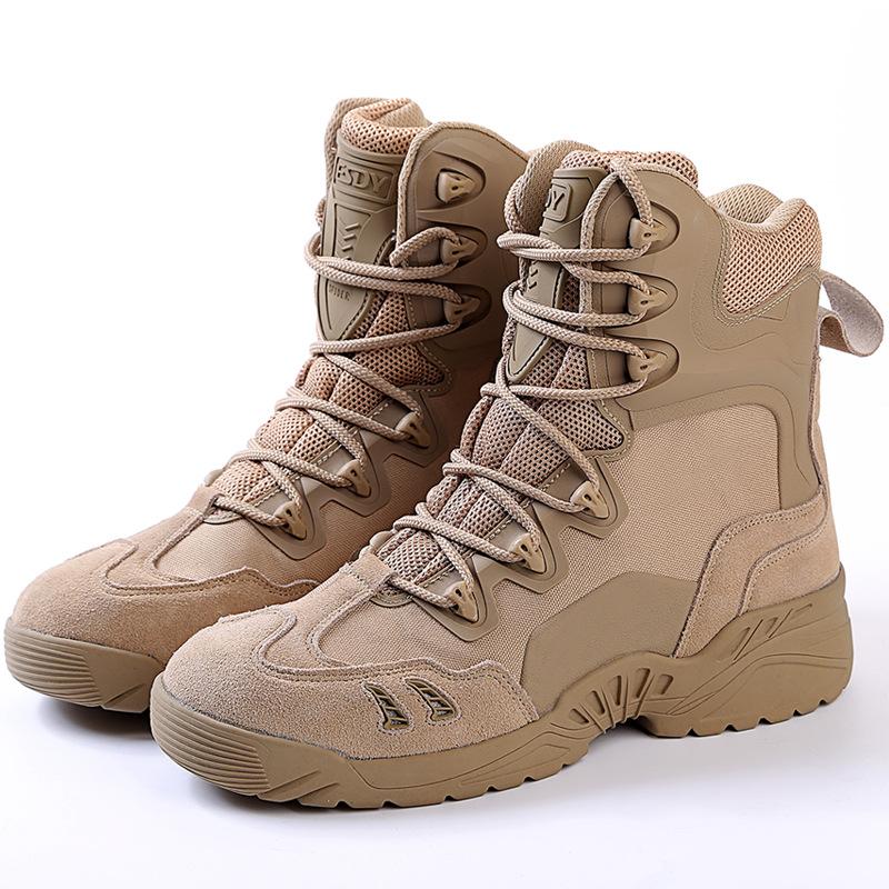 Men's Army Style Combat Hiking Boots