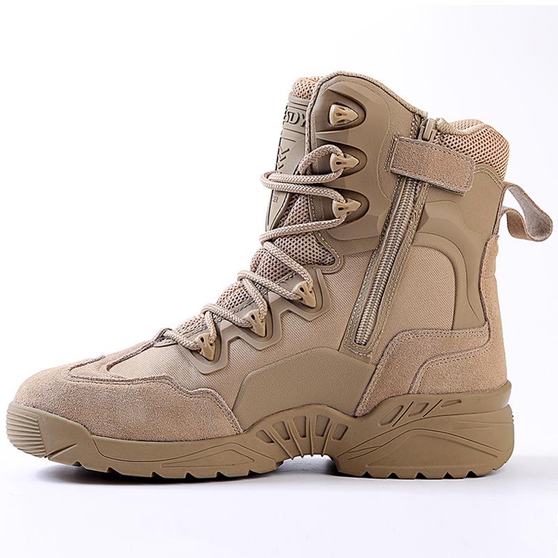 Men's Army Style Combat Hiking Boots