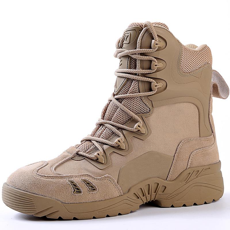 Men's Army Style Combat Hiking Boots