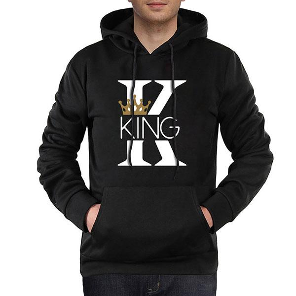 Fashion King Queen Couple Hoodies