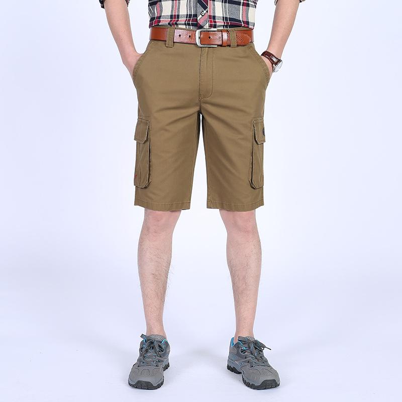 Side Pocket 100% Cotton Men's Short Pant