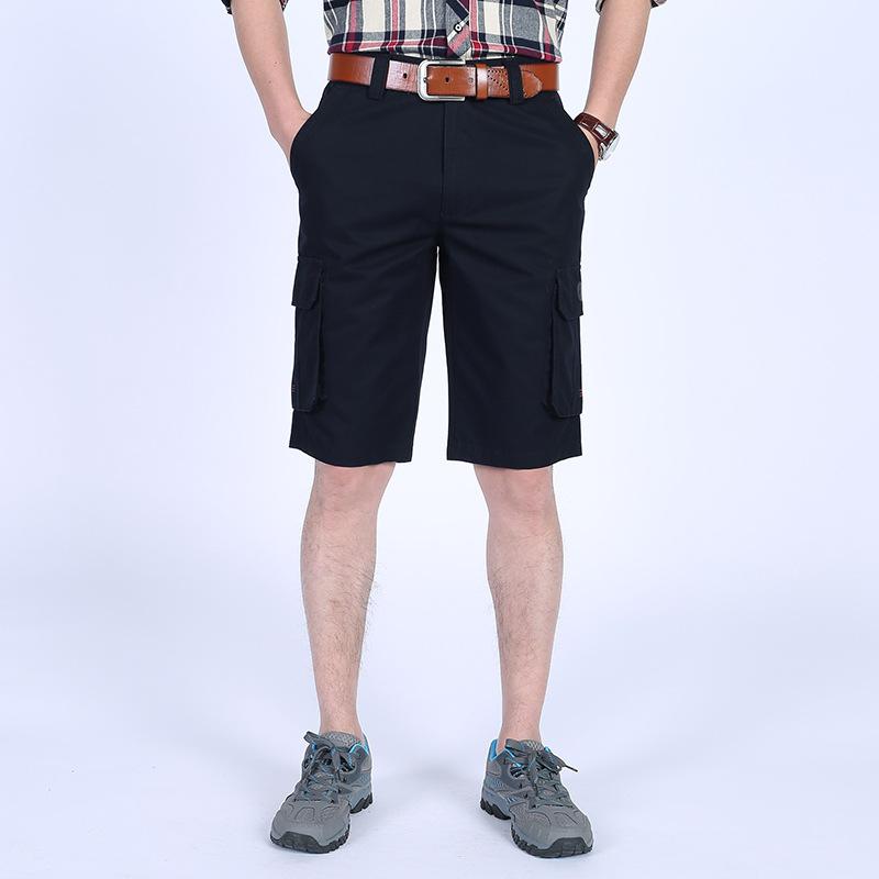 Side Pocket 100% Cotton Men's Short Pant