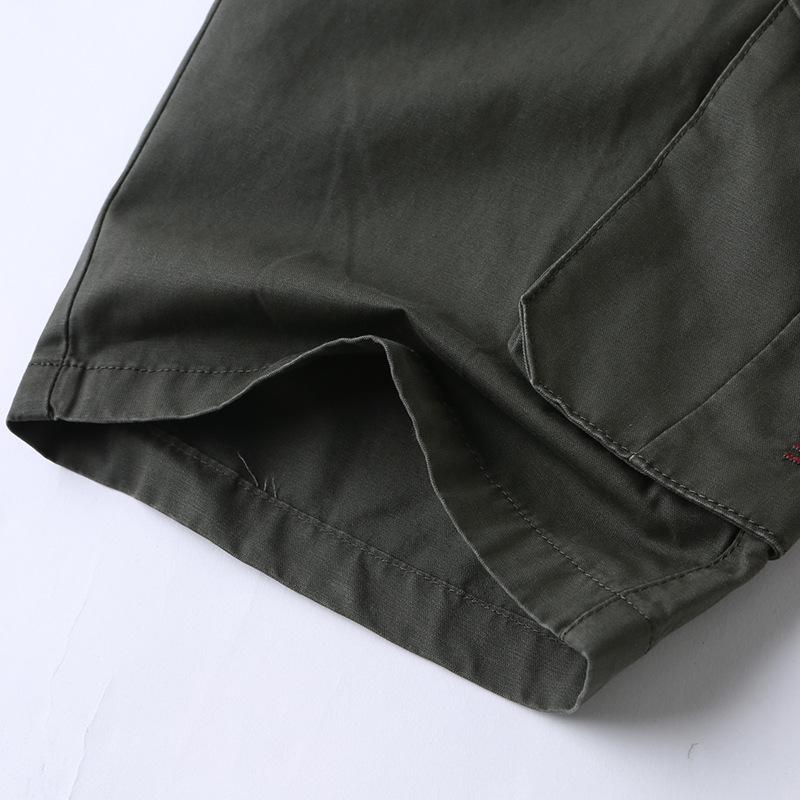 Side Pocket 100% Cotton Men's Short Pant