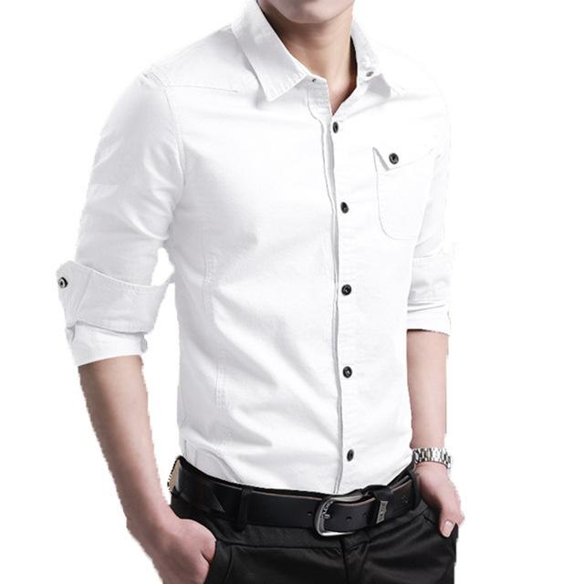 Men's Stand Collar Shirt