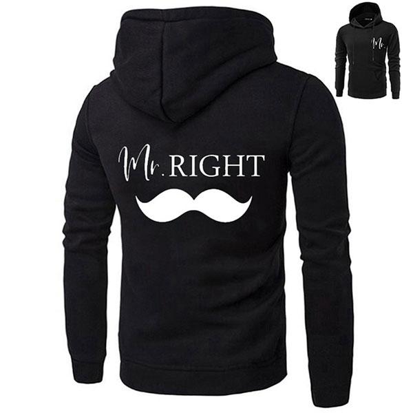 Mr and Mrs Couple Hoodies