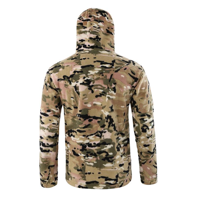 Army Style Men's Fleece For Outdoors