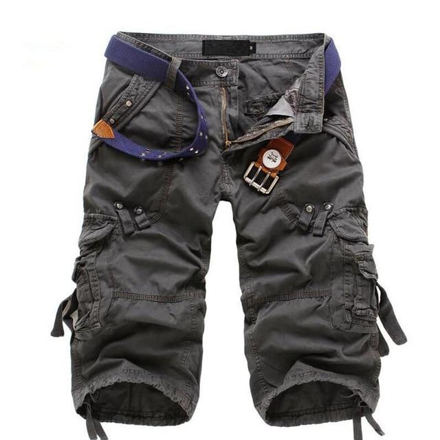 Plus Size 29-40 Summer Loose Cargo Shorts