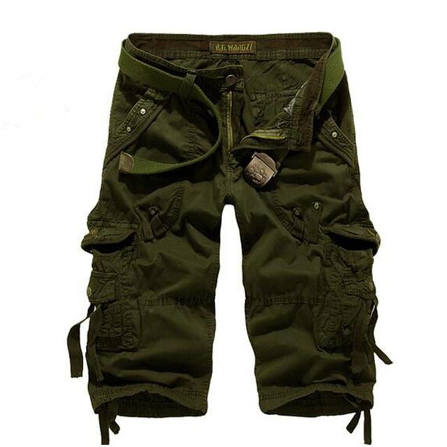 Plus Size 29-40 Summer Loose Cargo Shorts