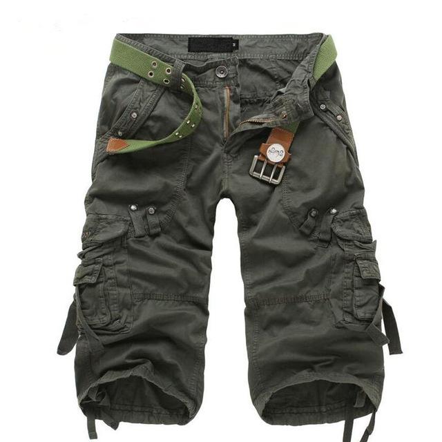 Plus Size 29-40 Summer Loose Cargo Shorts