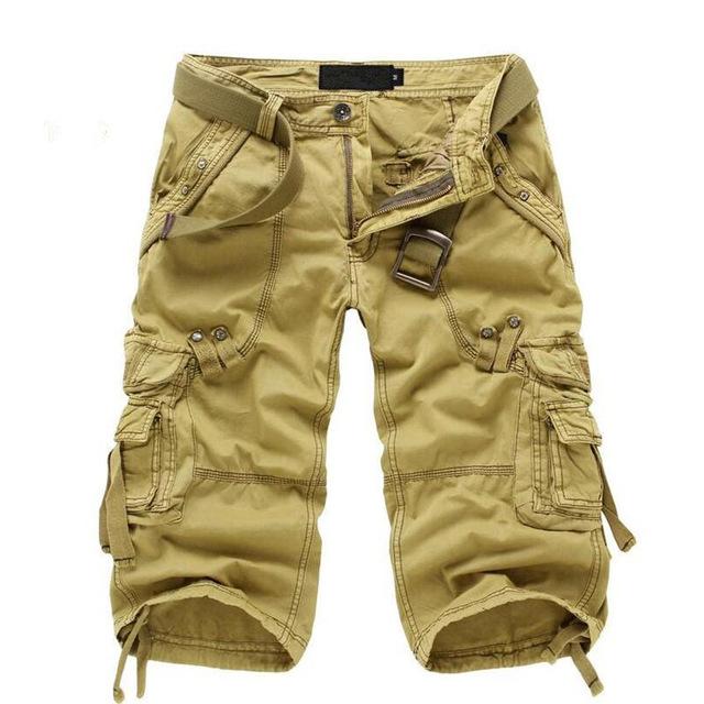 Plus Size 29-40 Summer Loose Cargo Shorts