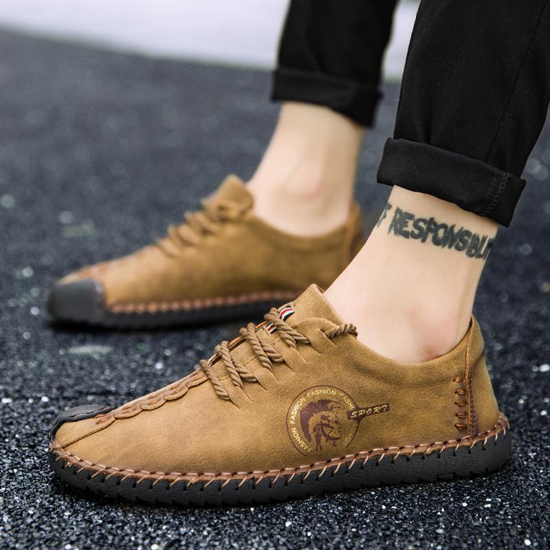 Men's Breathable Lace-up Casual Shoes Large Size 38-46