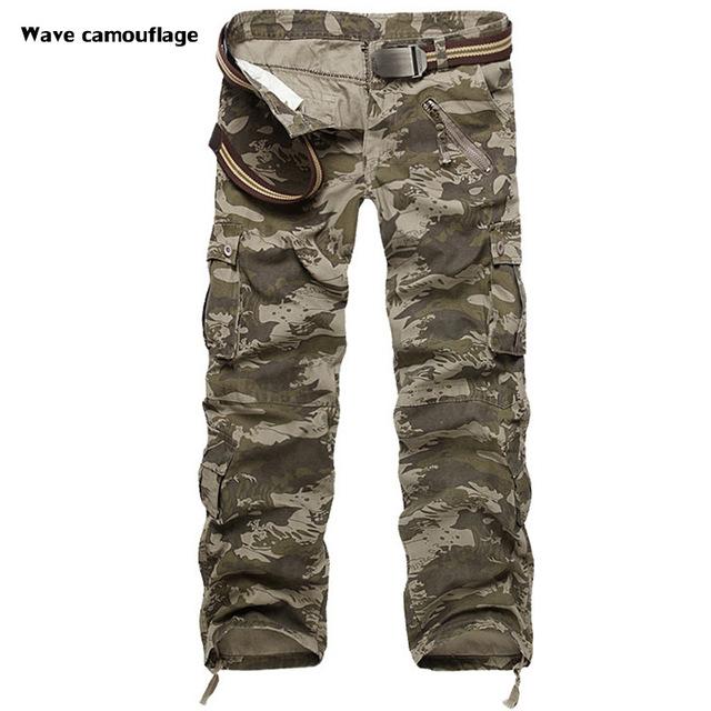 High Quality Men's Cargo Pants Casual Loose Multi Pocket