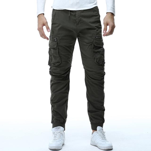 Mens Tactical Cargo Pants Men Joggers