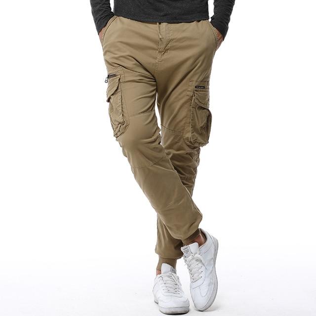 Mens Tactical Cargo Pants Men Joggers